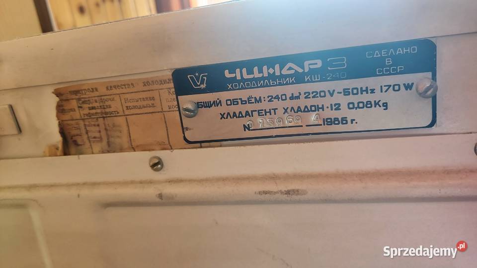 Lodówka radziecka sprzedam