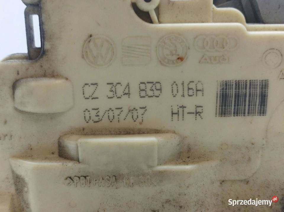 ZAMEK DRZWI TYŁ PRAWY TYŁ EU 4L 3C4839016A Audi sprzedam
