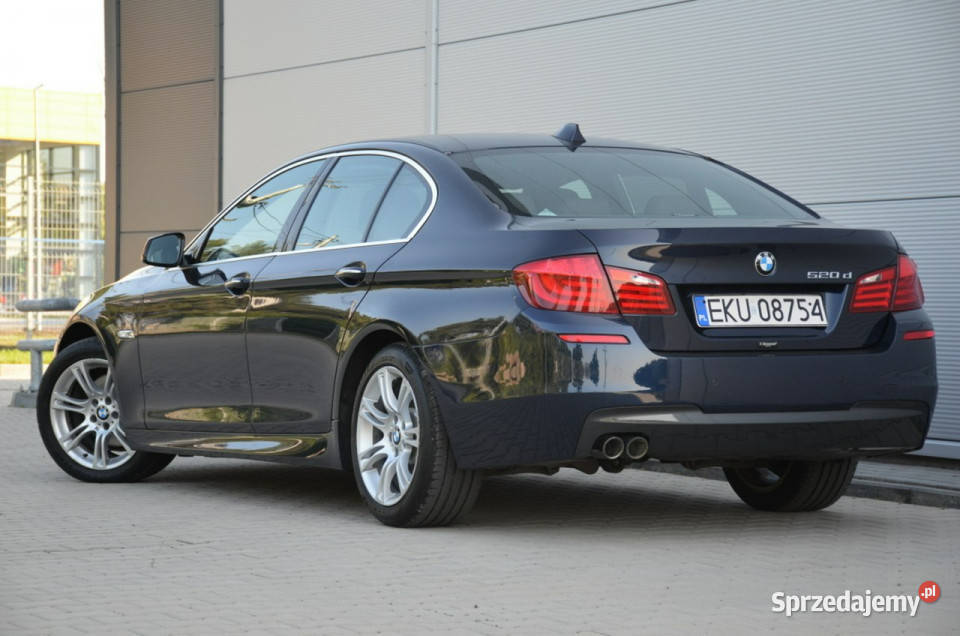 BMW 520 Zarejestrowana 520D Lift MPakiet 6WB komputer pokładowy Kutno