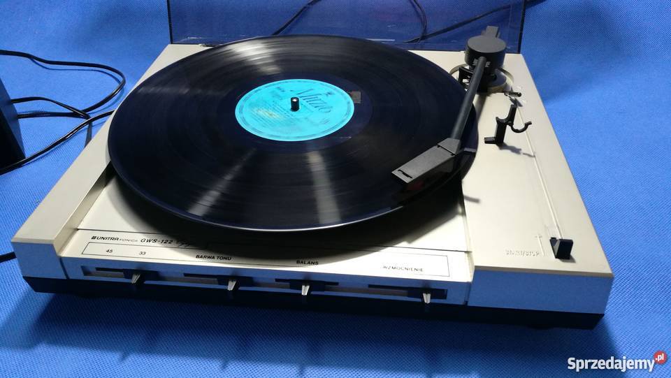Gramofon Unitra Fonica GWS122 Cyryl PRL Wrocław
