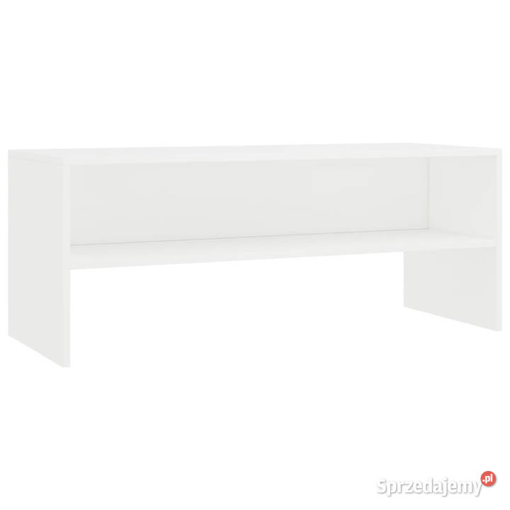 Szafka pod TV biała 100x40x40 materiał Warszawa
