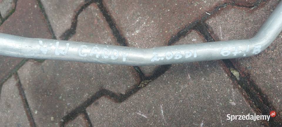 Przewód rurka klimatyzacji VW CADDY TOURAN osobowe zachodniopomorskie Szczecin