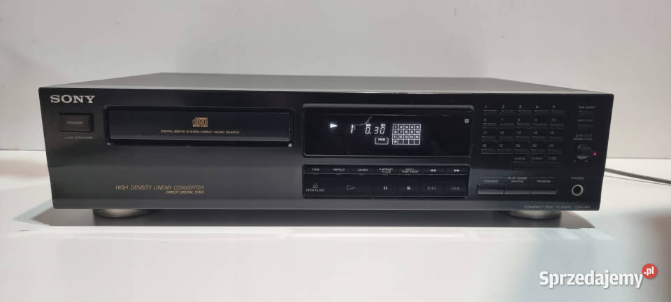 Sony odtwarzacz kompakt CD player CDP 411 CDP411 Międzychód sprzedam