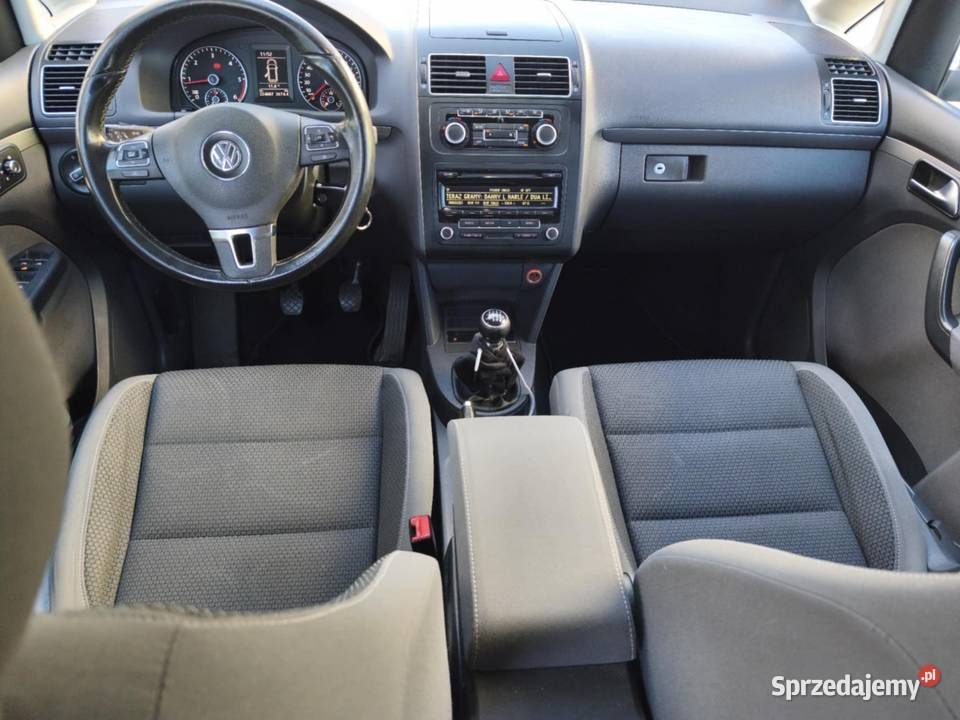 Volkswagen Touran 16 TDI 140 koni 2012 wersja 7 140KM Touran Bydgoszcz