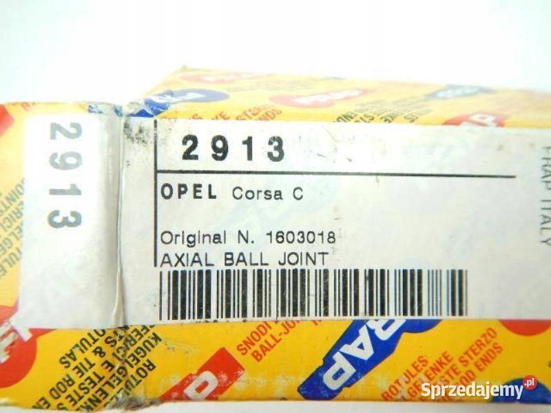 DRĄŻEK KIEROWNICZY OPEL CORSA C 0009 TIGRA 04 osobowe lubelskie