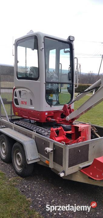Minikoparka Takeuchi TB216 Nowa podkarpackie Jasło