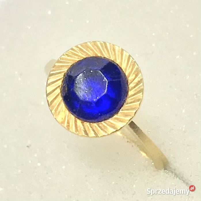 Pierścionek z żółtego ZŁOTA 750 18K cudowny złote Warszawa sprzedam