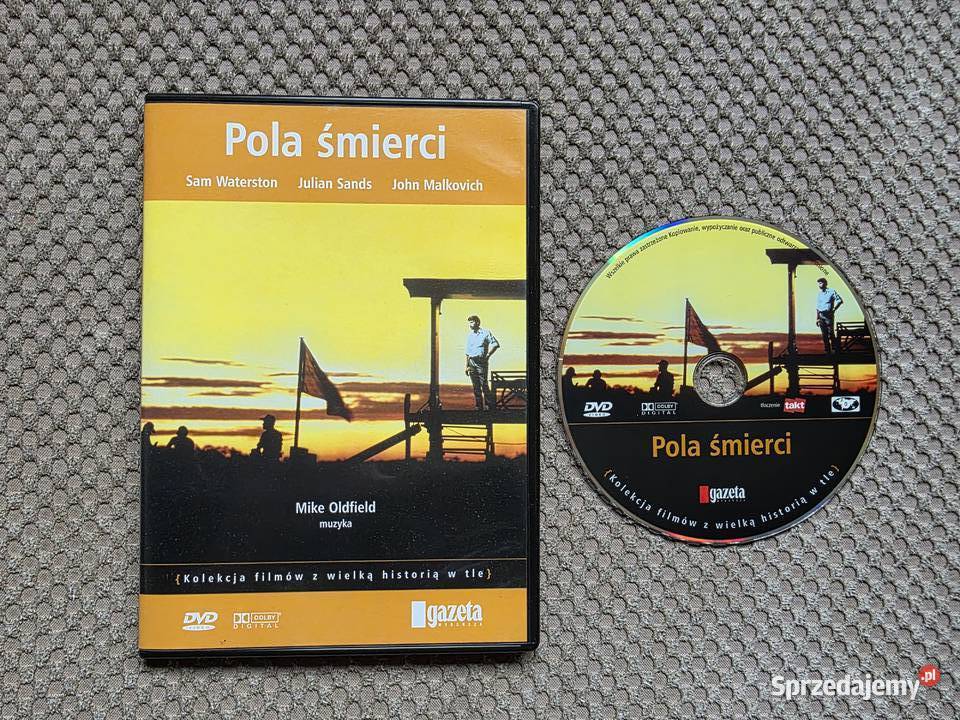 DVD Pola śmierci reżRoland Joffe muz Mike Kraków