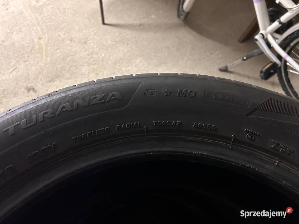 Opony Bridgestone 225 55 r 18 sprzedam