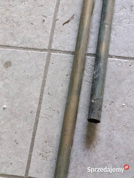 dwie rurki metalowe komplet wielkopolskie Poznań