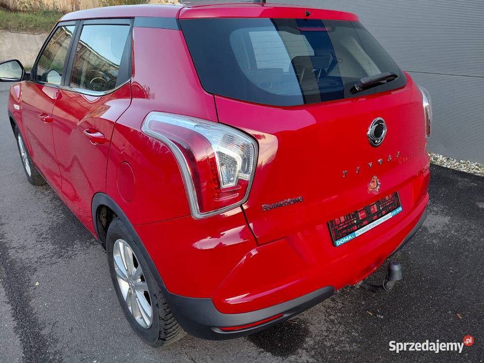 SSANGYONG TIVOLI KGM 16 QUARTZ 4X4 168 Przeb136 kurtyny powietrzne Jelenia Góra