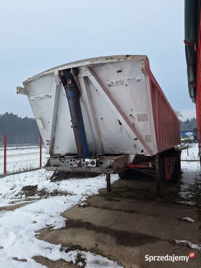 Naczepa wywrotka 3 osiowa resor wywrotki