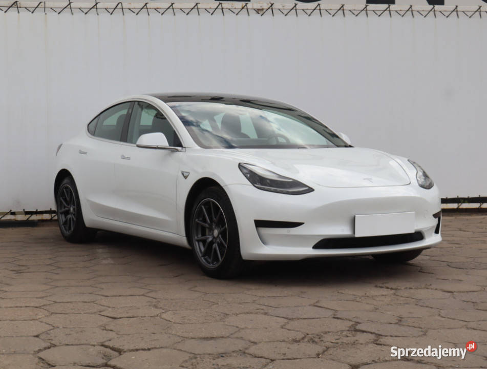 Tesla Model 3 Std Range Plus 52kWh wspomaganie kierownicy łódzkie Łódź
