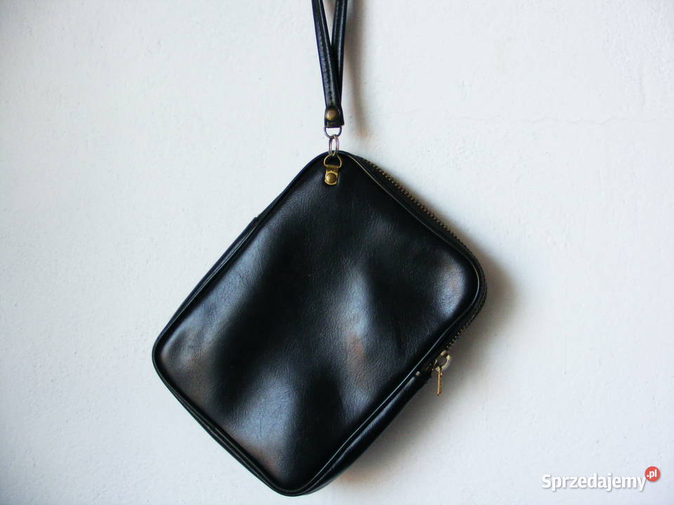 Saszetka na dokumenty czarna Oborniki Śląskie sprzedam