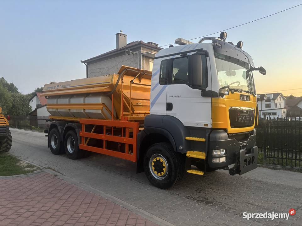 MAN TGS 26360 6x6 BB 2013 Piaskarka Solarka Econ Ropczyce