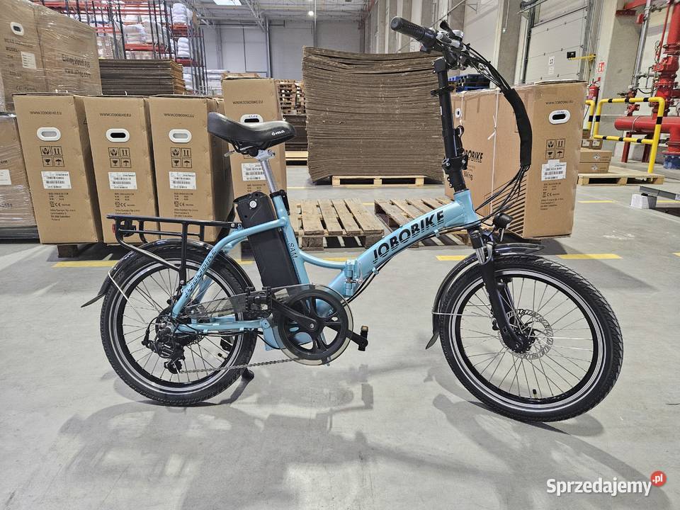 składany rower elektryczny jobobike do campera Miejskie Poznań sprzedam