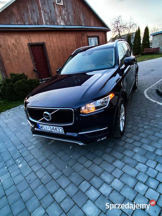 Volvo XC90 T6 Momentum 2016 Niski przebieg Siedlce sprzedam
