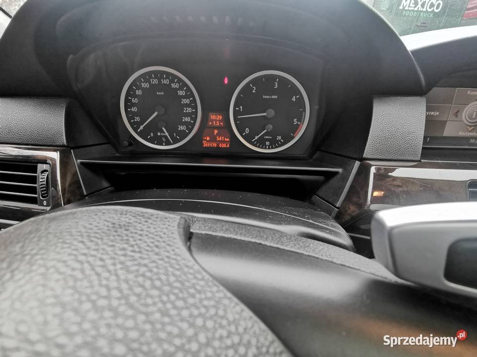 BMW 530D E61 218 alufelgi 19 xenon panorama diesel Seria 5 Dąbrowa Górnicza sprzedam