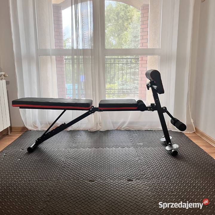 Zestaw Do Ćwiczeń 130 Siłownia Ławeczka Hantle Warszawa