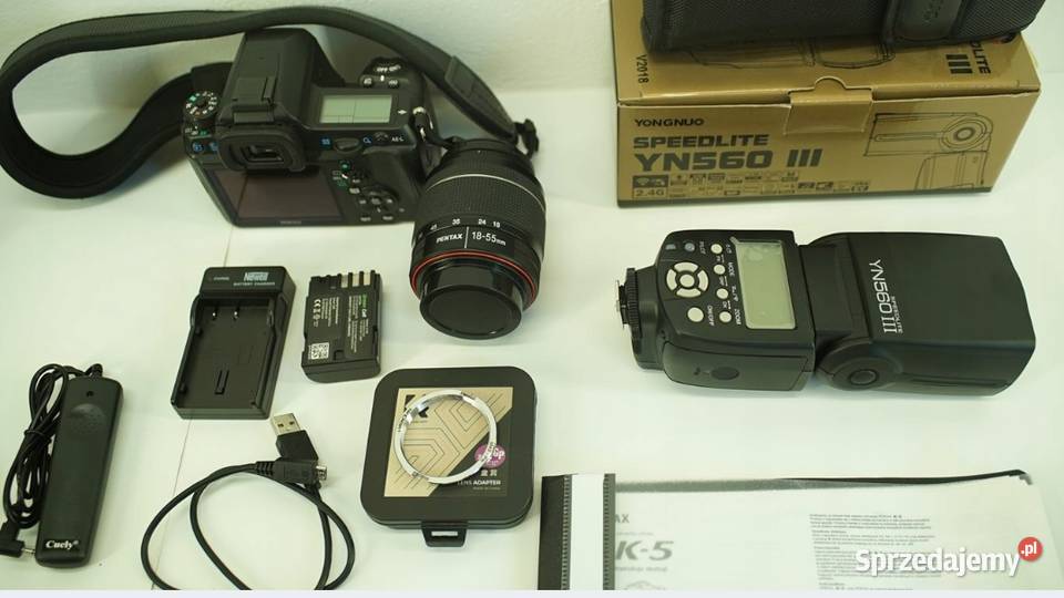 PENTAX K5 Z OBIEKTYWEM PENTAX SMC DA 1855 mm 10 Krosno