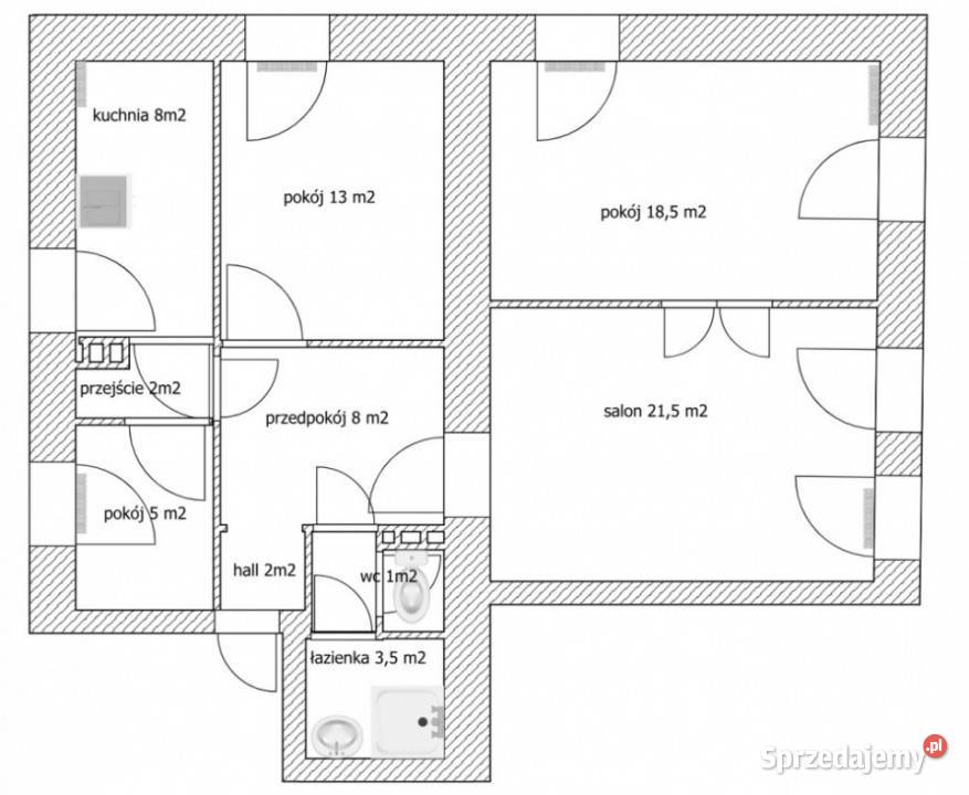 Mieszkanie 825 m z potencjałem w sercu Warszawy Warszawa sprzedam