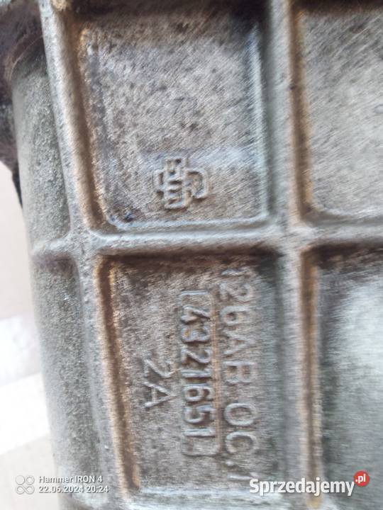Skrzynia biegów fiat 126p Skrzynie biegów manualne Wyrzysk