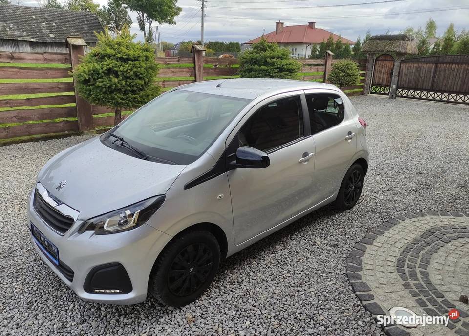 Peugeot 108 10 benzyna AUTOMAT PRZEBIEG 20 wielofunkcyjna kierownica Dąbrowa Tarnowska