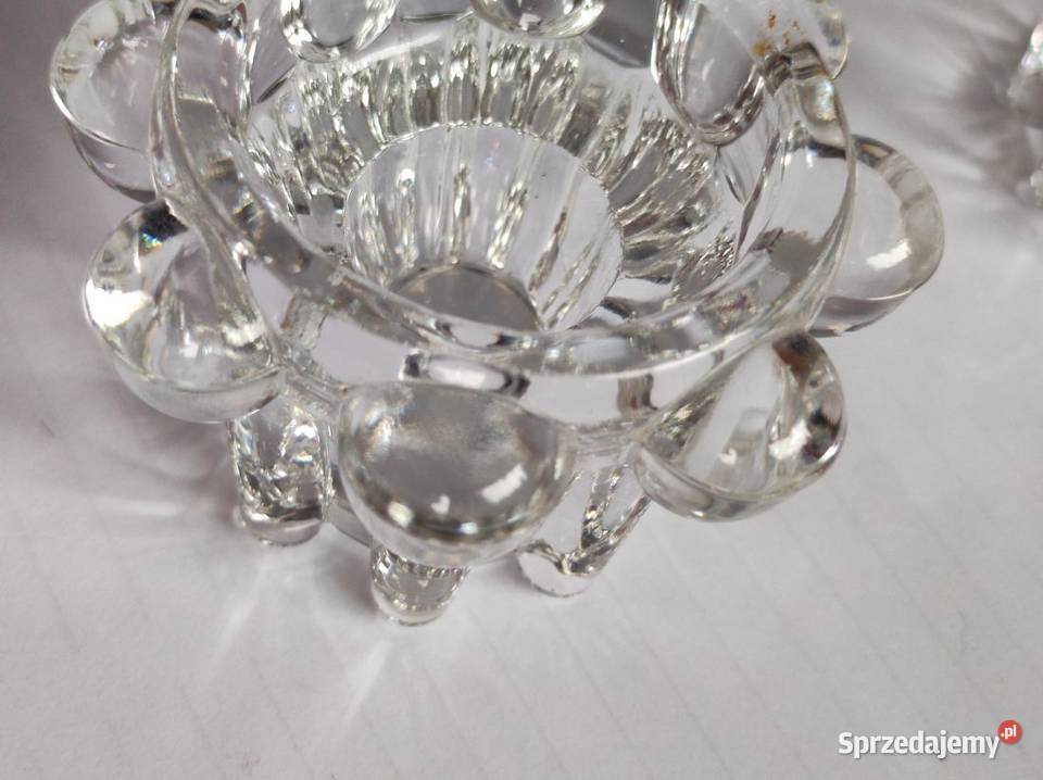 kryształowy świecznik ozdobny vintage francuski Kielce sprzedam