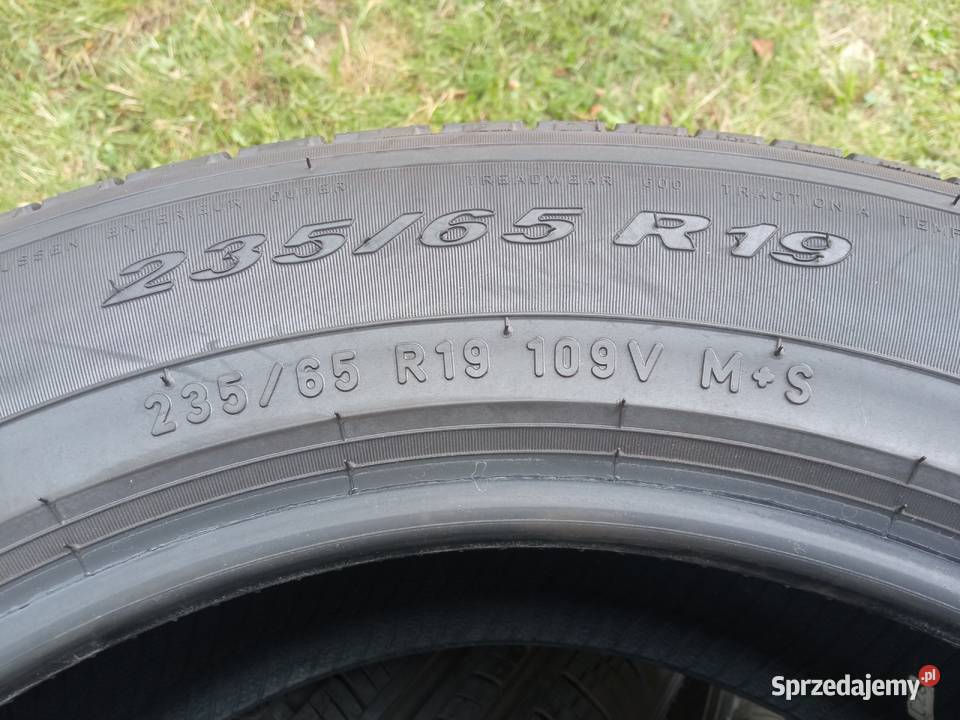 Opony wielosezonowe Pirelli 23565R19 kpl DEMO świętokrzyskie sprzedam