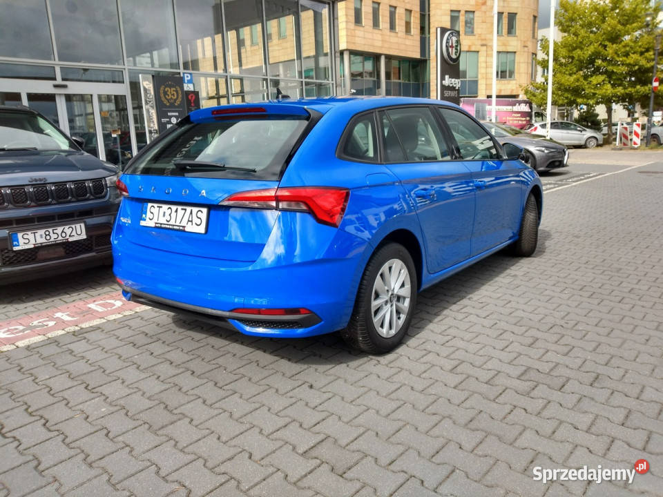 koda Scala 10 TSI 95 style led czujniki virtual klimatyzacja Tychy