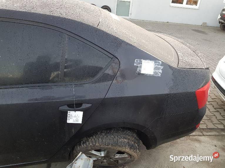 ĆWIARTKA BŁOTNIK LEWY TYŁ SKODA OCTAVIA III LF9R osobowe kujawsko-pomorskie Lipno