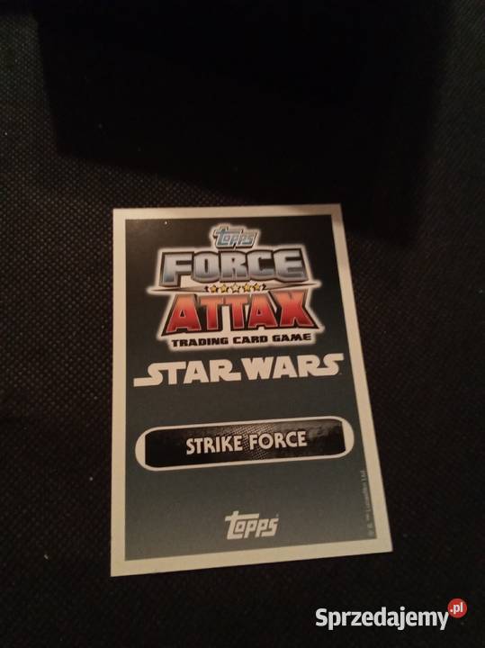 Karta Star wars force attax Poe Dameron Antyki, Sztuka, Kolekcje