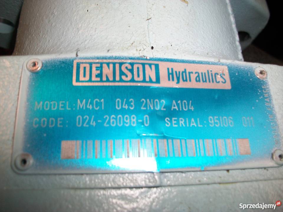 Silnik hydrauliczny Denison M4C1 0432N02A104 małopolskie Olkusz