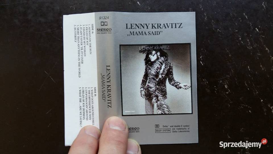 Kaseta magnetofonowa Lenny Kravitz mama said podlaskie Siemiatycze