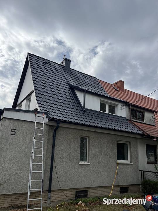 Dachy Malowanie dachu mycie dachu dachów