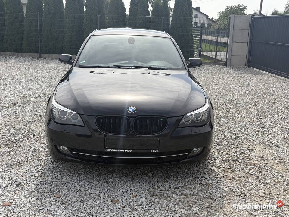 BMW E60 30d Automat 2009r lakier metallic wielkopolskie Konin