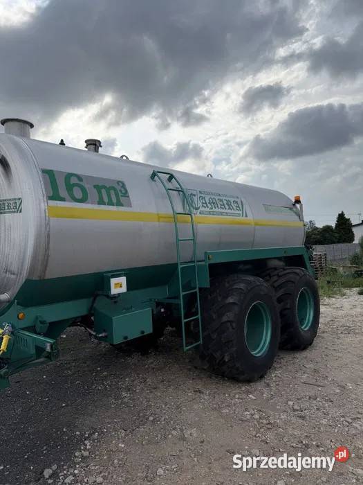 Wóz asenizacyjny Camara 16000 l INOX DEMO nieuszkodzony Łowicz