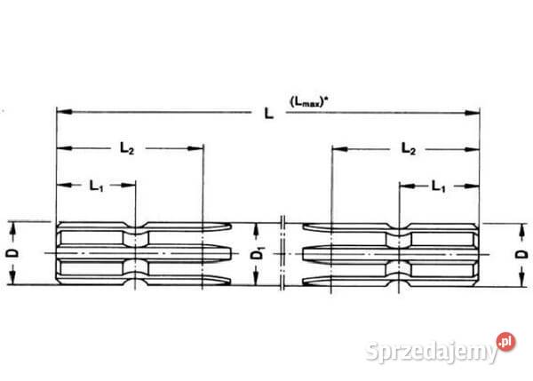 Wał profilowany KWP 6x21x25V L300 mm RD275H9 Kamionna sprzedam