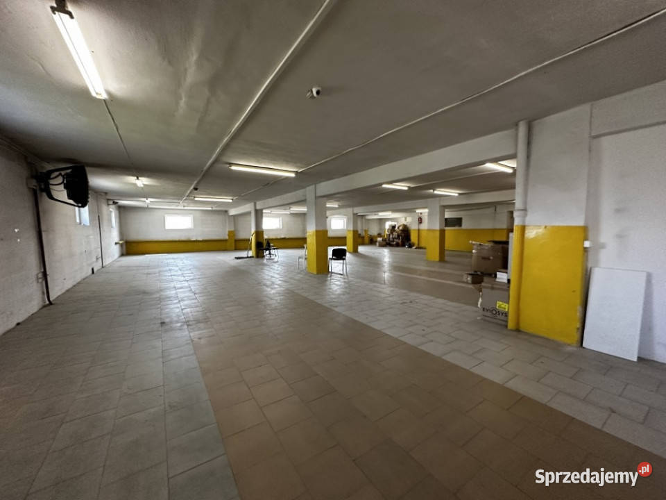 Syndyk sprzeda budynek magazynowo usługowy śląskie Sosnowiec