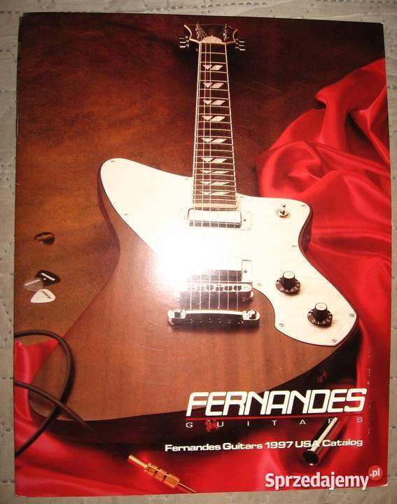 Fernandes Guitars 1997 USA Catalog Kępice sprzedam