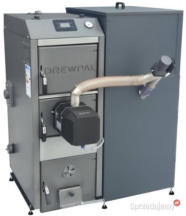 Kocioł na drewno i pellet DREWPAL Hybryda 15 kW Kotły i Piece CO wielkopolskie sprzedam