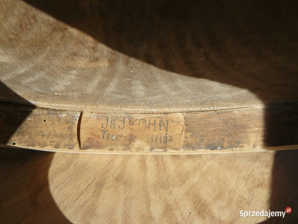 Stare krzesła gięte Kohn