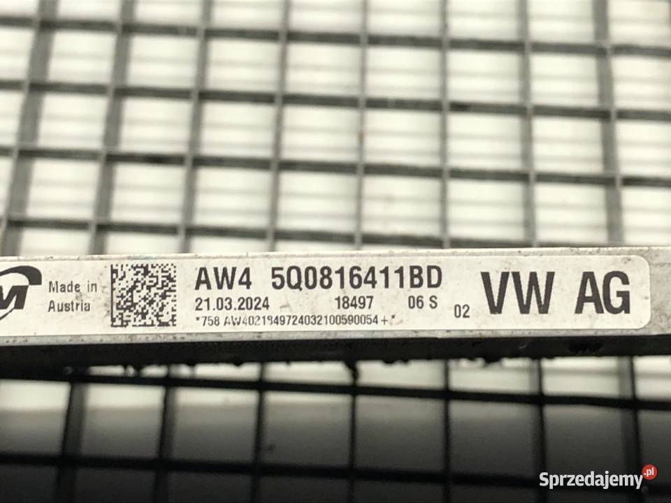 CHŁODNICA KLIMATYZACJI SKODA KAMIQ 10 115 osobowe