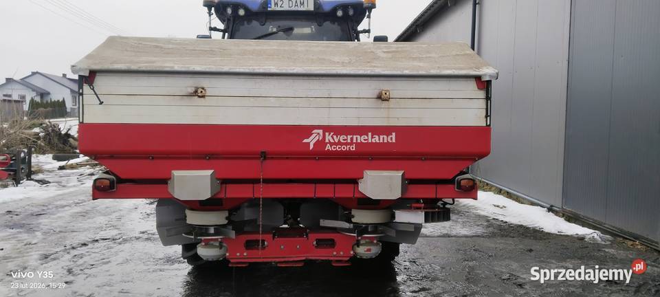 Rozsiewacz nawozów Kverneland Exacta TL Waga Stupsk