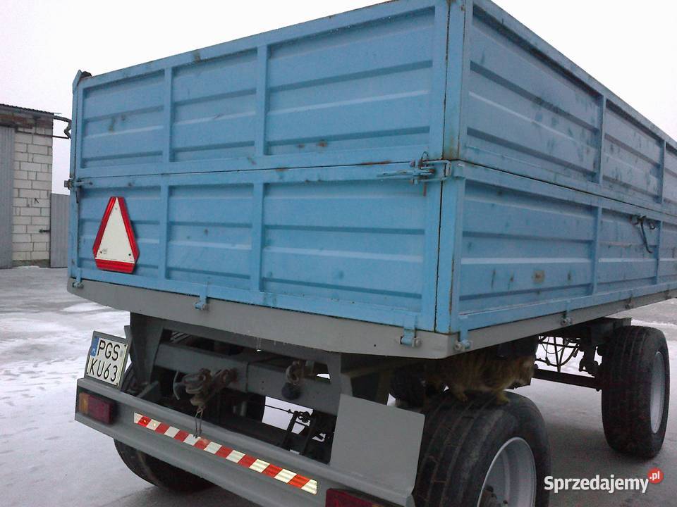 2 Przyczepy AUTOSAN wywrotka Koźmin Wielkopolski