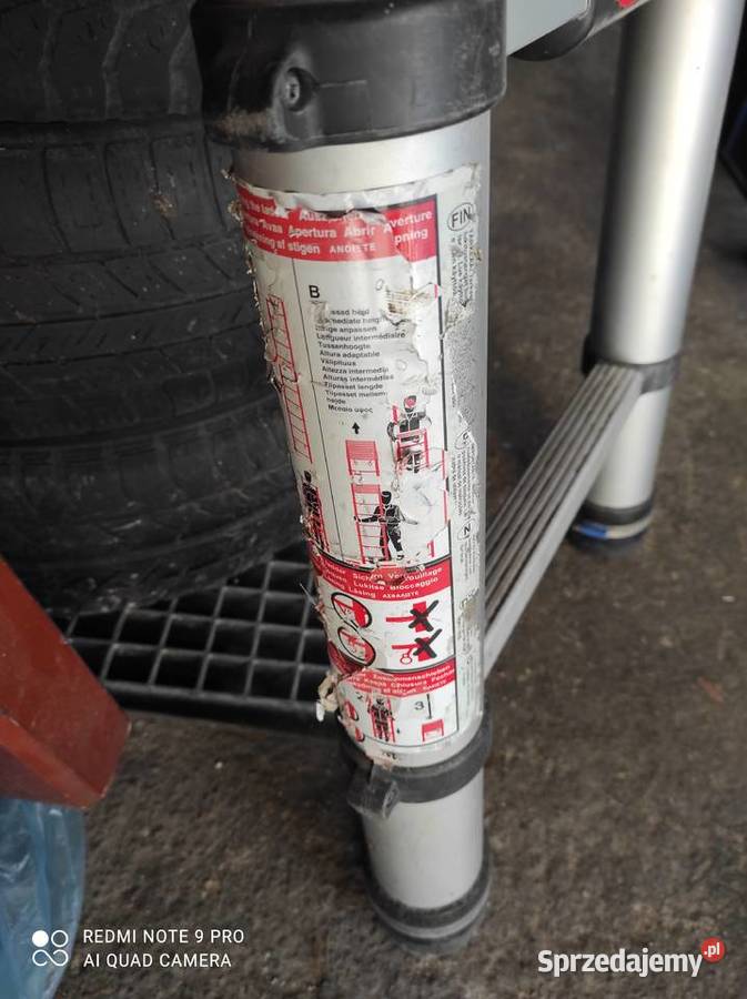 drabina Telesteps teleskopowa 150zl Pozostałe Lubin sprzedam