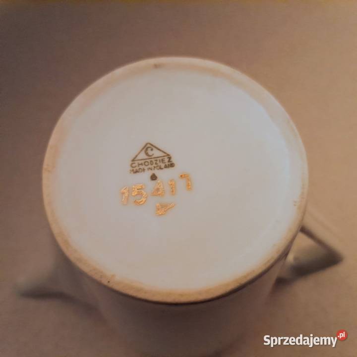 Porcelana PRL Serwis do kawy z Chodzieży Warszawa