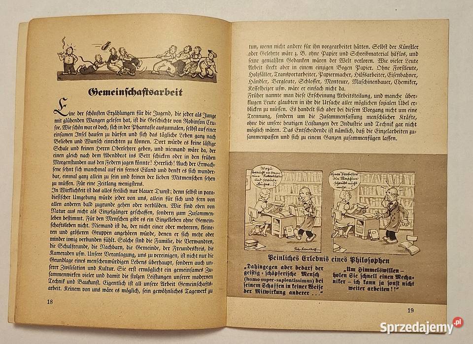 Stary Kalendarz II Wojna światowa III Rzesza Gliwice sprzedam