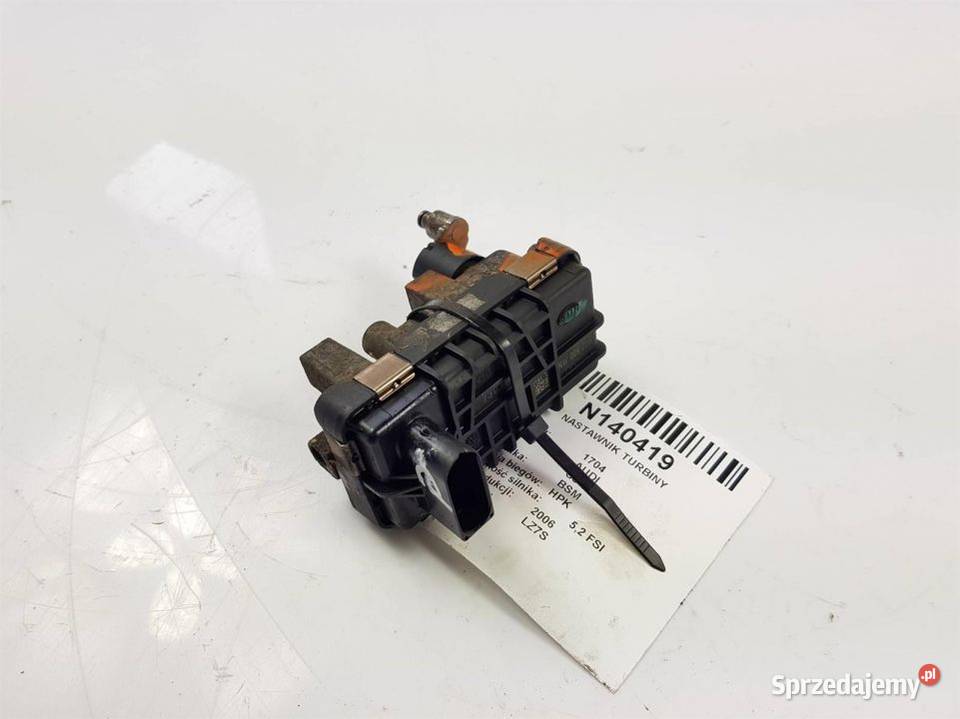 NASTAWNIK TURBINY S8 D3 6NW009228 osobowe Lipno sprzedam