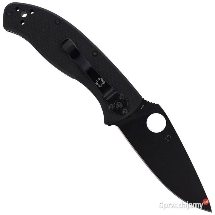 Nóż składany Spyderco Tenacious Black G10 Black Warszawa sprzedam